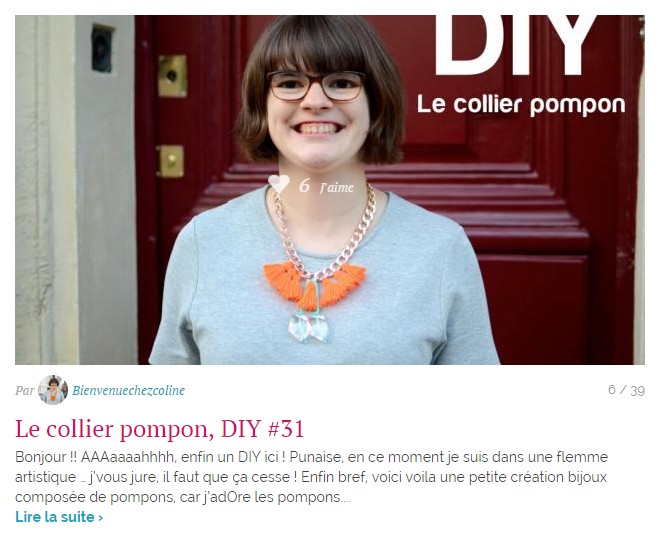 dossier hellocoton collier