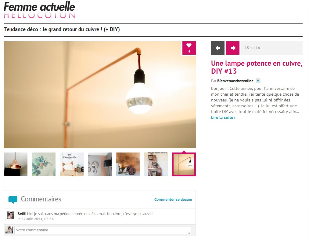 dossier hellocoton le cuivre